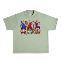 Oil Green American gnomes with sunflowers Urban Heavy Tee - texasbilliewilder