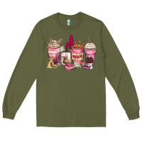 Army Green Girl boss coffee cups Long Sleeve Tee - Zillion Design Studio