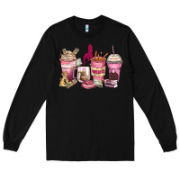Black Girl boss coffee cups Long Sleeve Tee - Zillion Design Studio
