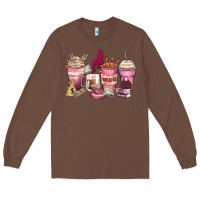 Chestnut Girl boss coffee cups Long Sleeve Tee - Zillion Design Studio