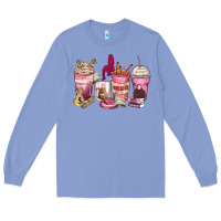 Colony Blue Girl boss coffee cups Long Sleeve Tee - Zillion Design Studio