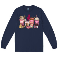 Navy Girl boss coffee cups Long Sleeve Tee - Zillion Design Studio