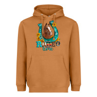 Meerkat horseshoe rodeo time Heavyweight Hoodie - Artiststas