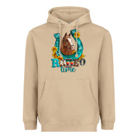 Mushroom horseshoe rodeo time Heavyweight Hoodie - Artiststas