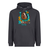 Smoke horseshoe rodeo time Heavyweight Hoodie - Artiststas