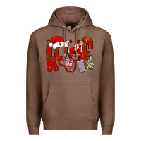 Chestnut christmas love nurse Premium Hoodie - NancyCooperArtShop