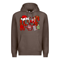 Coffee christmas love nurse Premium Hoodie - NancyCooperArtShop