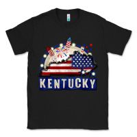 Black Kentucky 4th of July Classic Tee - CowGirlArtShop