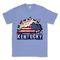 Colony Blue Kentucky 4th of July Classic Tee - CowGirlArtShop