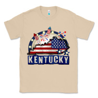 Mushroom Kentucky 4th of July Classic Tee - CowGirlArtShop