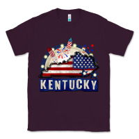 Plum Kentucky 4th of July Classic Tee - CowGirlArtShop