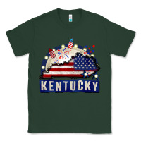 Sports Green Kentucky 4th of July Classic Tee - CowGirlArtShop