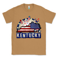 Toasted Coconut Kentucky 4th of July Classic Tee - CowGirlArtShop