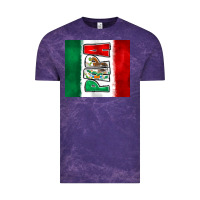 Cloud Purple mexico papa Vintage Tee - Zillion Design Studio