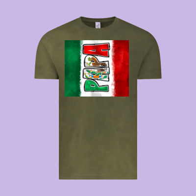 Mexico Papa Vintage Tee Designed By Zillion Design Studio
