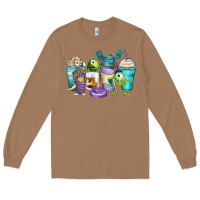 Toasted Coconut cartoon characters coffee cups Long Sleeve Tee - Zillion Design Studio