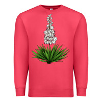 Cardinal Yucca Flower IIIustrations Premium Sweatshirt - LillyAllenDesigns