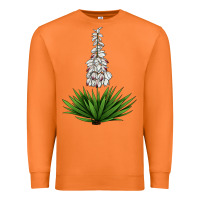 Carrot Yucca Flower IIIustrations Premium Sweatshirt - LillyAllenDesigns