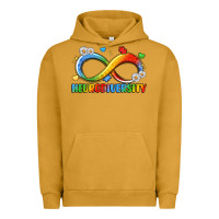 Pigment Peanut Butter neurodiversity Urban Hoodie - LillyAllenDesigns