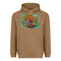 Toasted Coconut cowboy boots sunflower Heavyweight Hoodie - AdoDesignShop