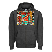 Charcoal Heather western crawfish Zipper Hoodie - AdoDesignShop