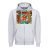 Heather Grey western crawfish Zipper Hoodie - AdoDesignShop