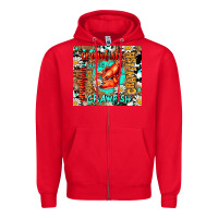 Red western crawfish Zipper Hoodie - AdoDesignShop