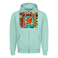 Seafoam western crawfish Zipper Hoodie - AdoDesignShop