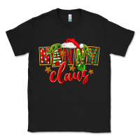 Black Christmas nanny claus Classic Tee - FaDigitalArtStudio