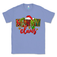 Colony Blue Christmas nanny claus Classic Tee - FaDigitalArtStudio