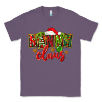 Lavender Christmas nanny claus Classic Tee - FaDigitalArtStudio