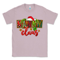 Lilac Christmas nanny claus Classic Tee - FaDigitalArtStudio