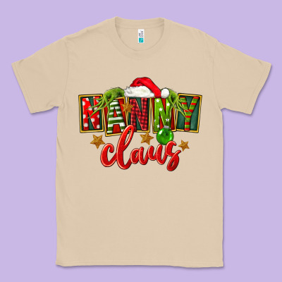 Christmas Nanny Claus Classic Tee Designed By Fadigitalartstudio
