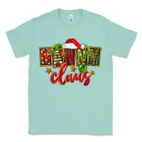 Seafoam Christmas nanny claus Classic Tee - FaDigitalArtStudio