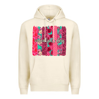 Tofu valentines day brushstroke background brushstroke Premium Hoodie - NancyCooperArtShop