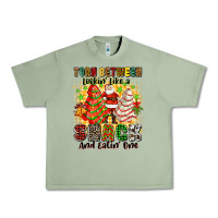 Oil Green torn between looki like a snack and eatin one Urban Heavy Tee - Zillion Design Studio