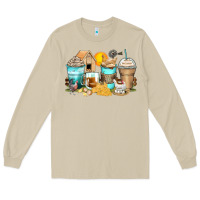 Chicken Coffee Cups Long Sleeve Tee | Teevron