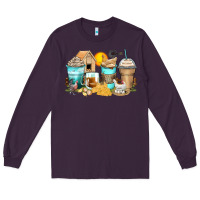 Plum chicken coffee cups Long Sleeve Tee - Zillion Design Studio