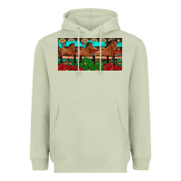 Matcha horses roses ann cactuses license plate Heavyweight Hoodie - Artiststas