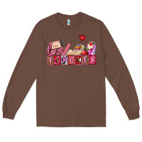 Chestnut valentines day teacher Long Sleeve Tee - AdoDesignShop