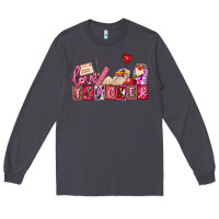 Smoke valentines day teacher Long Sleeve Tee - AdoDesignShop