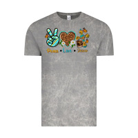 Cloud Rock peace love jesus Vintage Tee - texasbilliewilder