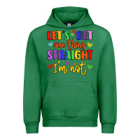 Emerald celebrate pride with colorful text Urban Hoodie - LillyAllenDesigns