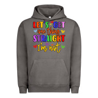 Pigment Tornado celebrate pride with colorful text Urban Hoodie - LillyAllenDesigns