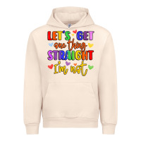 Sandshell celebrate pride with colorful text Urban Hoodie - LillyAllenDesigns