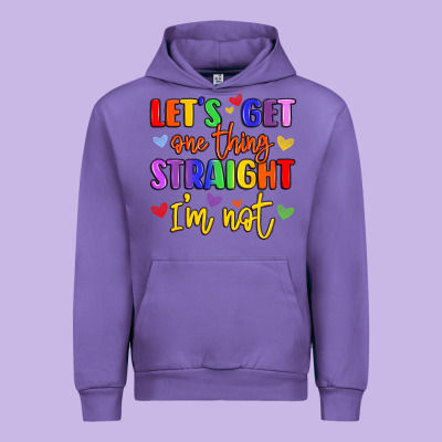 Celebrate Pride With Colorful Text Urban Hoodie Designed By Lillyallendesigns