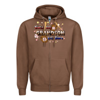 Chestnut that's my grandson out there baseball Zipper Hoodie - JahusDesignShop