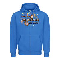True Royal that's my grandson out there baseball Zipper Hoodie - JahusDesignShop