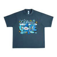 Midnight Navy im snow cute Urban Heavy Tee - Zillion Design Studio