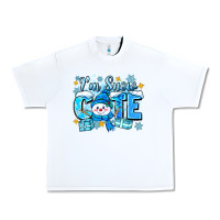 White im snow cute Urban Heavy Tee - Zillion Design Studio